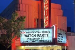 Democrats fill Kiggins Theater!